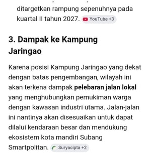 Dijual Kavling Industri dekat Smartpolitan