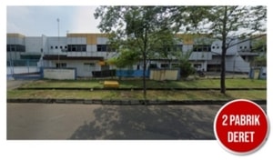 foto depan Jual Gudang Jababeka Cikarang Luas 2007 Meter Gandeng Murah | Exera