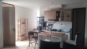 Ruang Keluarga Sewa Rumah Lippo Cikarang Cluster Waterfront Silvercreek Full Furnish 3Kamar Tidur | Exera