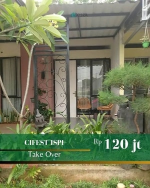 Dijual Rumah Cifest ISPI Take Over 1 lantai