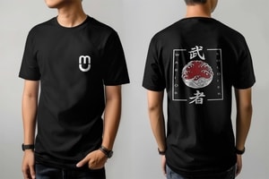 CLOTHWAVE BLACK WAVE SUN