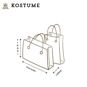 Paper Bag Custom Tali Kur & Pita