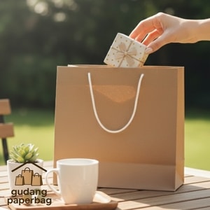 Paperbag Polos Tali Kur
