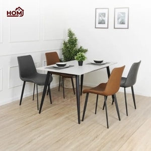 Meja makan marble