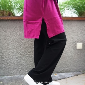 Kaos Gamis Polos Sophia Premium by Treez - Magenta