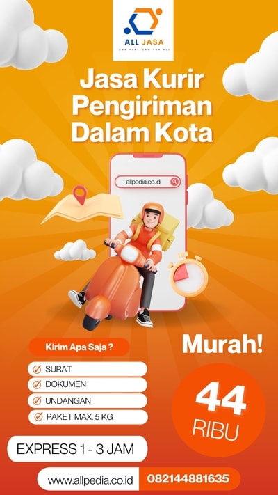 jasa kurir dalam kota, kurir express 1 jam, pengiriman cepat, kirim dokumen mendesak, jasa pengiriman paket murah, ALL JASA Indonesia, kurir terpercaya, layanan antar surat, jasa kirim undangan, kurir instan dalam kota, PT All Jaringan Solusi, pengiriman paket 5 kg, kurir cepat dan murah, jasa kurir resmi, kurir amanah, allpedia.co.id, kurir 1-3 jam, biaya kurir dalam kota, harga kurir instan, kurir motor express, jasa pengiriman dokumen penting, kirim paket hari ini sampai, kurir same day, jasa antar barang cepat, solusi pengiriman dalam kota, jasa kurir untuk olshop, pengiriman undangan pernikahan, kurir dokumen tender, antar jemput paket, ojek kurir terdekat, layanan delivery cepat, jasa kurir Surabaya, jasa kurir Jakarta, ALL JASA kurir, nomor telepon kurir ALL JASA, cara pesan kurir ALL JASA, kurir paket murah di bawah 5 kg, layanan kurir terpercaya, jasa pengantaran barang instan, kirim surat resmi cepat, penyedia jasa kurir, jasa logistik dalam kota, kurir dokumen rahasia, ongkir kurir instan, jasa kurir express terbaik, pengiriman barang dalam kota, cari kurir cepat, butuh kurir sekarang, layanan pick up paket, kurir kilat, pengiriman paket express, kirim hampers dalam kota, kurir untuk UMKM, jasa pengiriman terdekat, kurir cepat aman terpercaya, kurir instan 24 jam, jasa titip kirim barang, kurir 44 ribu, jasa kirim barang elektronik, kurir dokumen kantor, layanan antar undangan, jasa kurir paket pakaian, harga jasa kurir motor, ALL JASA pengiriman, kurir instan allpedia, jasa pengiriman dalam kota terdekat, kurir online, rekomendasi kurir instan, jasa kirim barang cepat dan murah, kurir dokumen legal, pengiriman paket same day murah, layanan kurir untuk perusahaan, jasa antar jemput dokumen, tarif kurir dalam kota, jasa kurir express Indonesia, kirim paket via motor, kurir cepat untuk jualan online, pengiriman barang instan terpercaya, ALL JASA contact, kirim barang sekarang juga, layanan kurir sepeda motor, jasa pengiriman B2B, kurir untuk kebutuhan pribadi, pengiriman mendesak dalam kota, jasa antar paket kado, kurir instan terbaik, cek ongkir ALL JASA, layanan kurir cepat dan aman, jasa pengiriman surat penting, kurir undangan acara, mitra kurir terpercaya, kurir paket cepat, antar paket dalam kota
