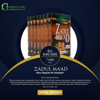 Buku Zadul Ma'ad 1 Set 7 Jilid Lengkap + BOX