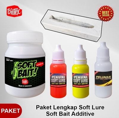 #BahanSBA #SoftBaitAdditive #SoftLureDIY #UmpanPancingLunak #BuatSoftLureSendiri #PewarnaSBA #CetakanSilikonSoftLure #PelumasCetakanSilikon #PanduanSoftLure #SoftLureBahanSBA #BahanUmpanPancing #BahanSoftLure #SBAEceran #BahanUmpan250gr #BahanUmpan500gr #BahanUmpan1kg #SBA5Liter #WarnaStabiloSoftLure