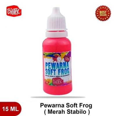 #BiotexPewarnaLateks #PewarnaLateksSoftFrog #BiotexSoftFrog #PewarnaLateks15ml #Biotex15ml #PewarnaLateksBiotex #SoftFrogPewarna #PewarnaLateksSoftFrog15ml #BiotexPewarna #LateksPewarnaBiotex