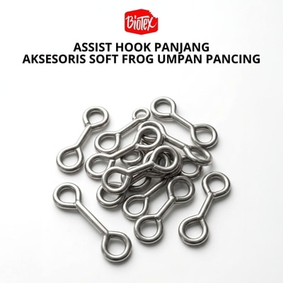 #AssistHook #AksesorisSoftFrog #PerlengkapanMancing #KomponenSoftFrog