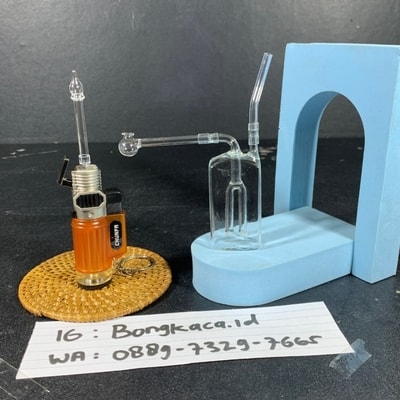 kaca pyrex bulat bong kaca pajangan murah