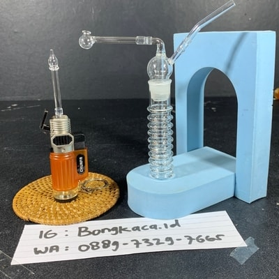 cangklong kaca bong kaca pyrex bening berkualitas