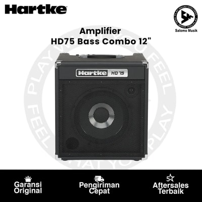 Amplifier HARTKE HD75 Bass Combo 75 Watt 12"