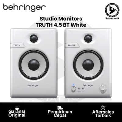 Speaker Studio Monitors Behringer TRUTH 4.5 BT Bluetooth White