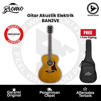 Gitar Akustik Elektrik Bromo BAN2VE