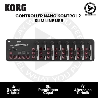 Controller Slim Line USB KORG nanoKONTROL2 Varian Warna