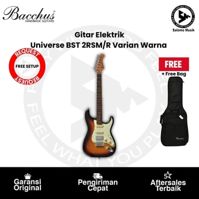 Gitar Elektrik Bacchus Universe BST 2RSM/R Varian Warna