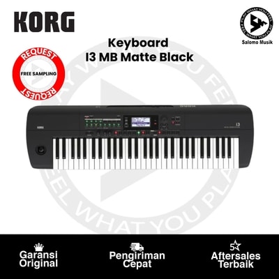 Keyboard Workstation Korg i3 Workstation Matte Black