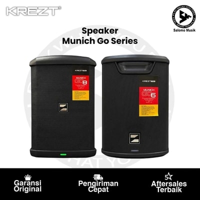 Speaker Portable KREZT Munich Go Series Portable Speaker System Varian Original