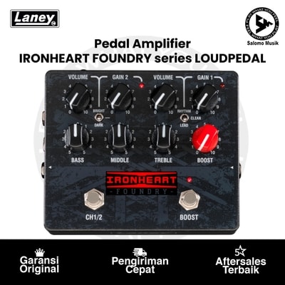 Pedal Amplifier Laney IRF IRONHEART FOUNDRY series LOUDPEDAL Original