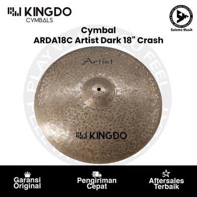 Cymbal Kingdo Artist Dark Series Varian Tipe & Ukuran Original