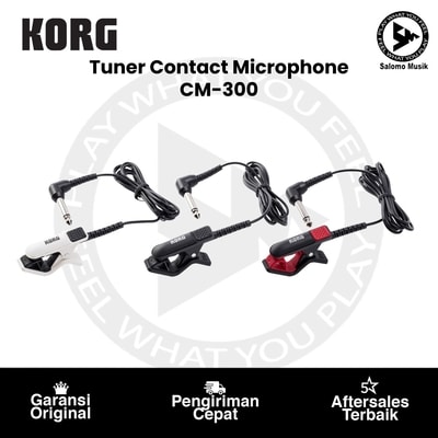 Tuner Contact Microphone KORG CM-300 Varian Warna Original