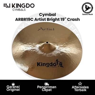 Cymbal Kingdo Artist Bright Series Varian Tipe & Ukuran Original