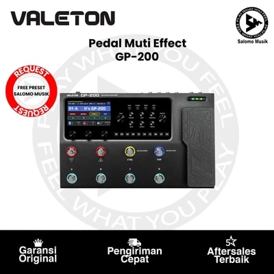 Pedal Multi Effect Valeton GP200 Guitar Processor