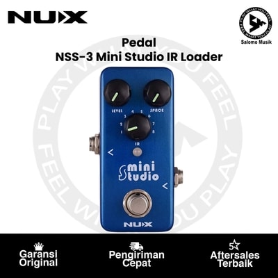 Pedal Effect NUX NSS-3 Mini Studio IR Loader Pedal