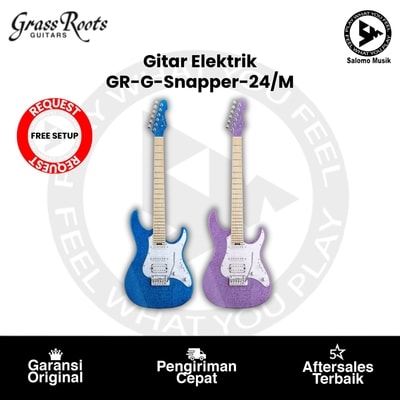 Gitar Elektrik Grass Roots GR-G-Snapper-24/M by ESP Varian Warna