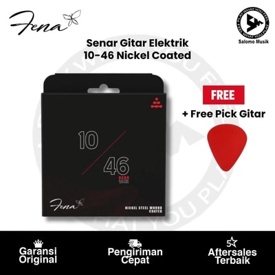 Senar Gitar Elektrik Fena 10-46 Nickel Coated Original