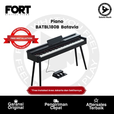 Piano Fort BATBL180B Batavia Black