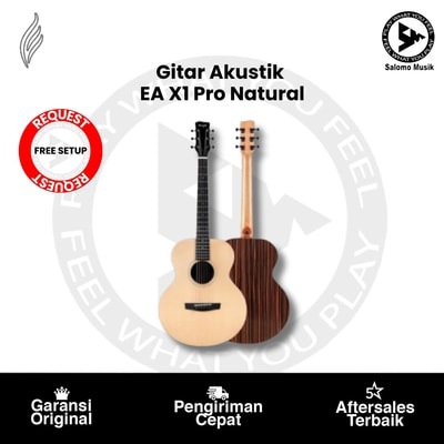 Gitar Akustik Enya EA X1 Pro Natural + Free Request Set Up