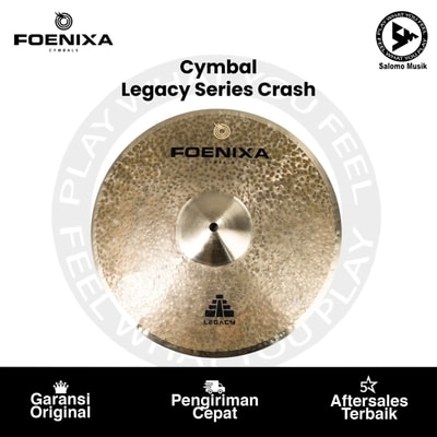 Cymbal FOENIXA Legacy Series Crash Varian Ukuran Original