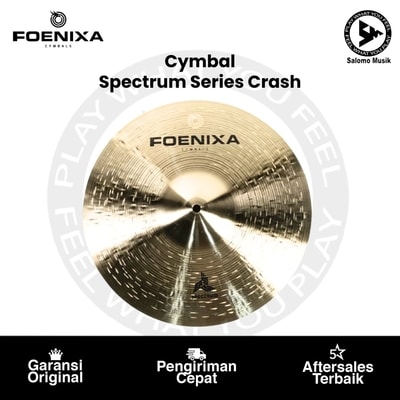 Cymbal FOENIXA Spectrum Series Crash Varian Ukuran Original