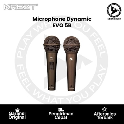 Microphone Dynamic Condenser KREZT EVO 5B Original