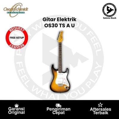 Gitar Elektrik Oscar Schmidt OS30 TS A U Tobacco Sunburst Original