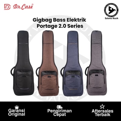 Gigbag Bass Elektrik Dr. Case Portage 2.0 Series Varian Warna Original