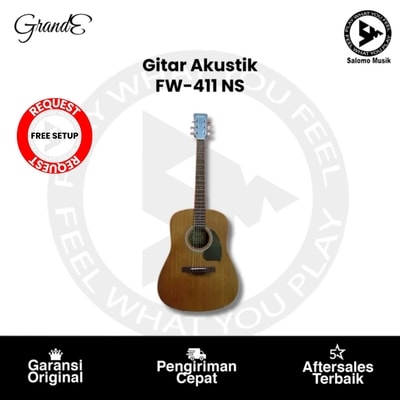 Gitar Akustik Grande FW-411 NS Original