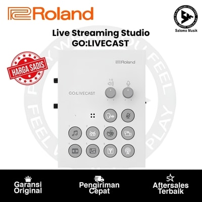 Livestreaming Studio Roland GO:LIVECAST Livestreaming Studio for Smartphones