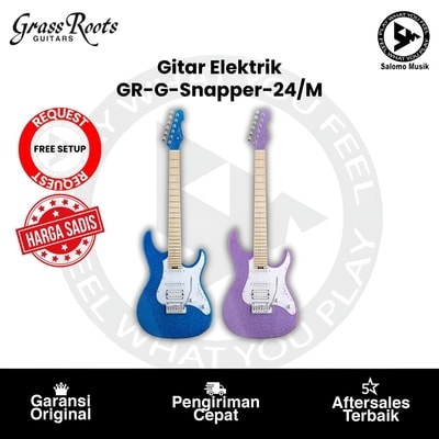 Gitar Elektrik Grass Roots GR-G-Snapper-24/M by ESP Varian Warna