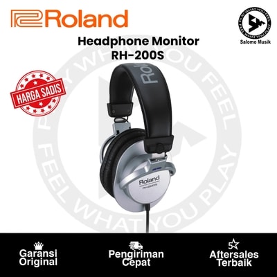 Headphone Monitor Roland RH-200S Studio Quality Monitoring