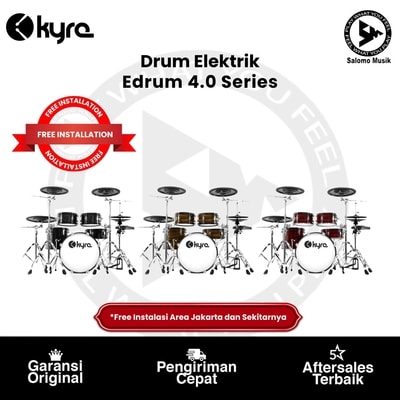 Drum Elektrik Kyre Edrum 4.0 Series Varian Warna