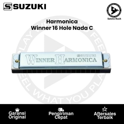 Harmonika SUZUKI Winner 16 Nada C