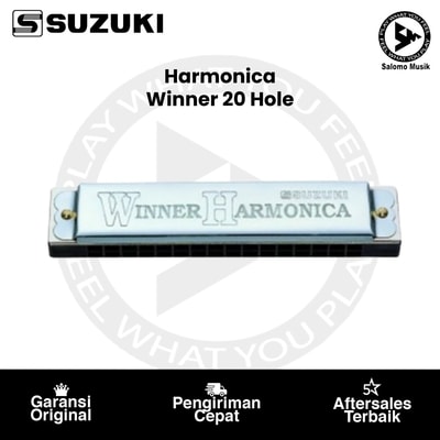 Harmonika SUZUKI Winner 20 Hole Nada C