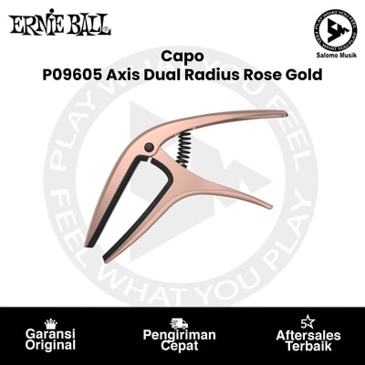 Capo Ernie Ball P09605 Axis Dual Radius Rose Gold
