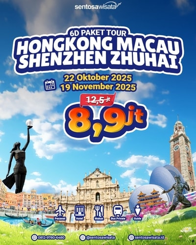 Paket Tour Hongkong murah