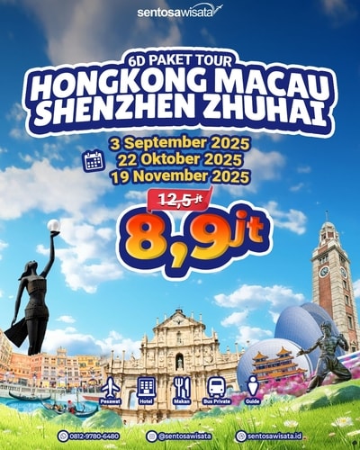 Paket Tour Hongkong murah