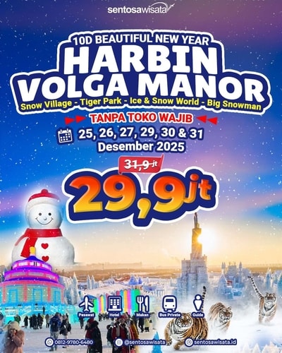Paket Tour Harbin Desember
