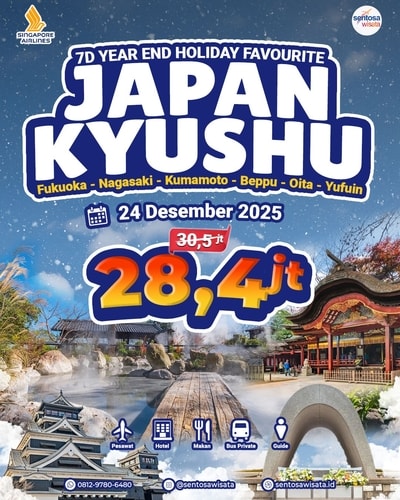 Paket Tour Jepang Kyushu
